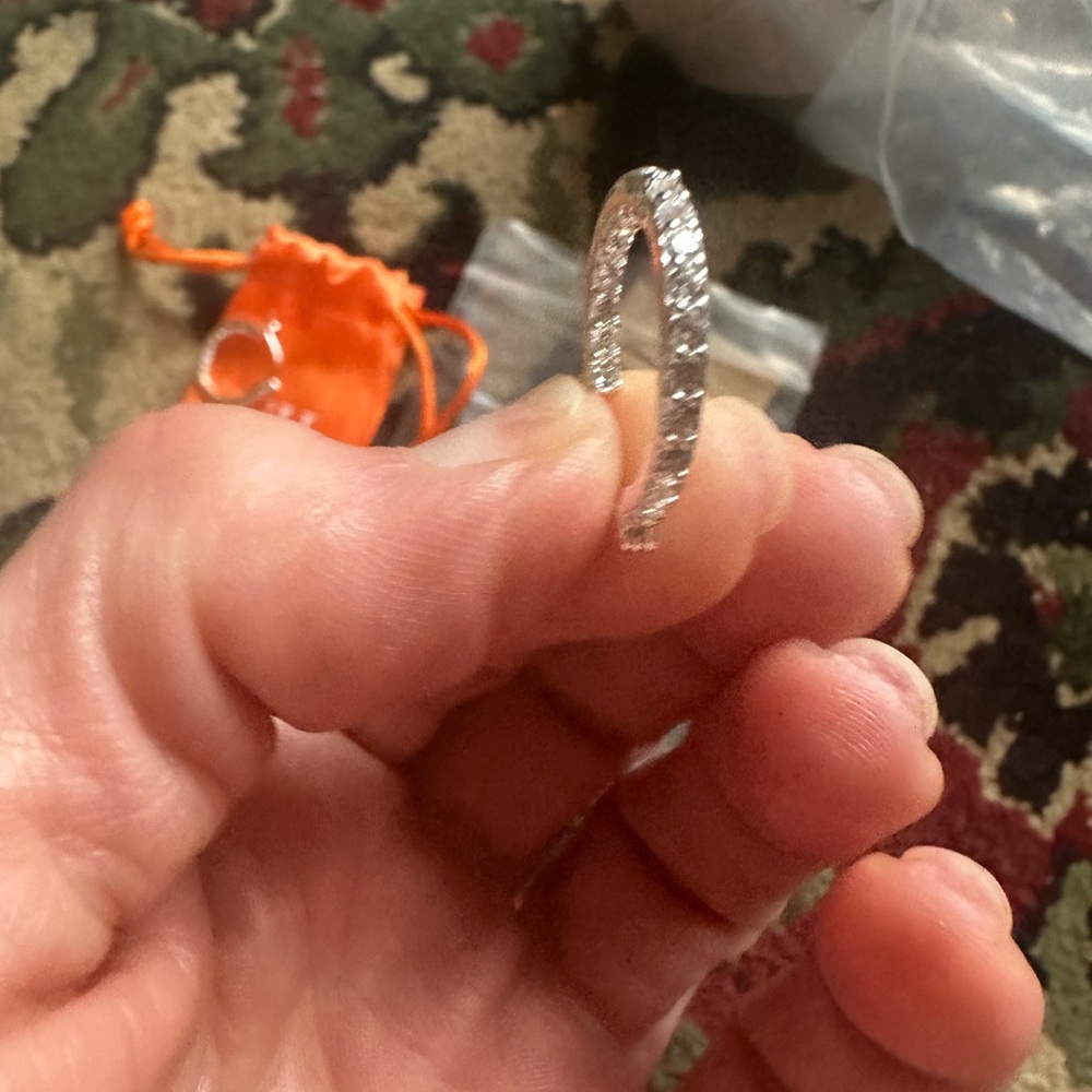 Elegant Silver Hoop Earrings
